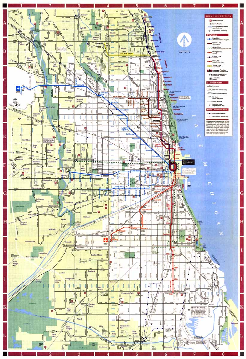 The City Map And Limits Chicago Cicero Neighborhoods Taxes Airport Illinois Il City Data Forum